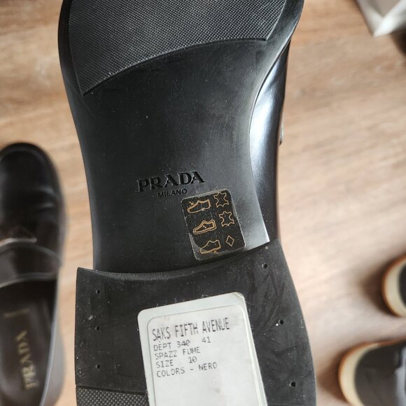 Spazzolato Fume Leather Dress Shoes (11 US) and 10 UK main image 5